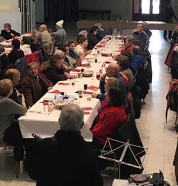 The Annual Lunch for the Elderly