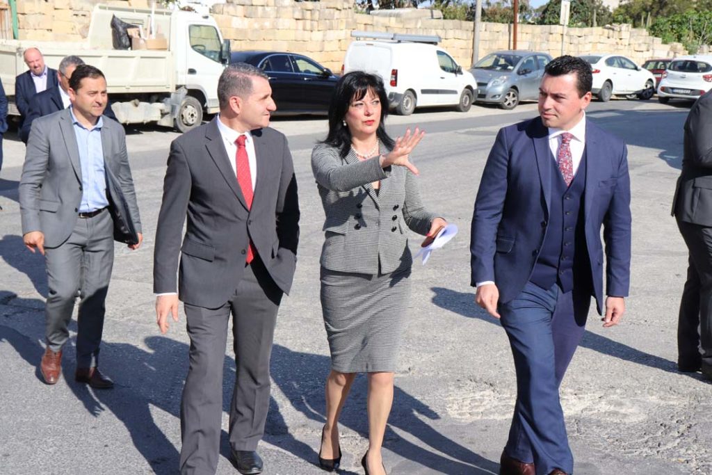 Visit by Parliamentary Secretaries Aaron Farrugia, Silvio Parnis and Parliamentary Member Robert Cutajar