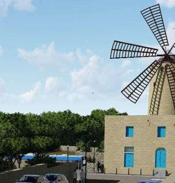 Restoring the Ghaqba Windmill – CultureMill project